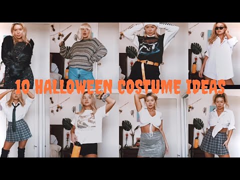 10 HALLOWEEN COSTUME IDEAS | 🔪EASY + CUTE
