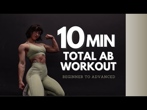 10 MIN AB WORKOUT // follow along // BEGINNER-ADVANCED  | LeanBeefPatty