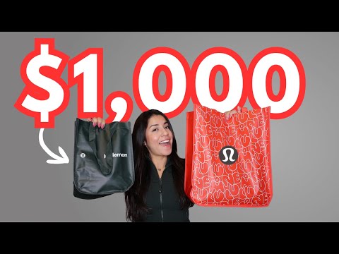 $1,000 LULULEMON HAUL