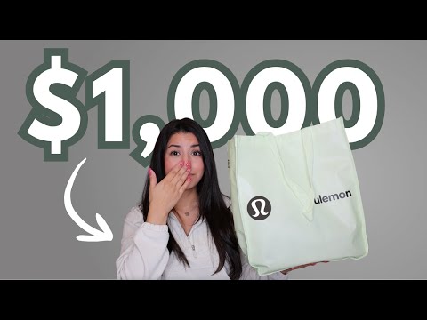 $1,000 LULULEMON TRY ON HAUL | FALL 2025