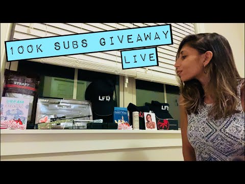 100K Subs Giveaway and Live Chat