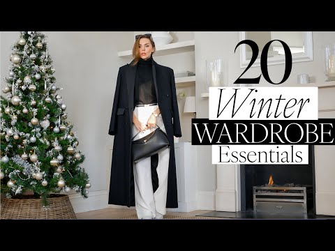 20 WINTER WARDROBE ESSENTIALS |  How to build a capsule wardrobe