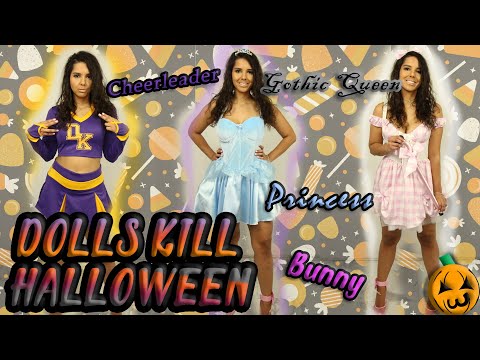 2021 DOLLS KILL HALLOWEEN Costume Haul and Try on! | Super Cute Looks