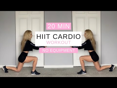 2O MIN CARDIO WORKOUT // No Equipment!