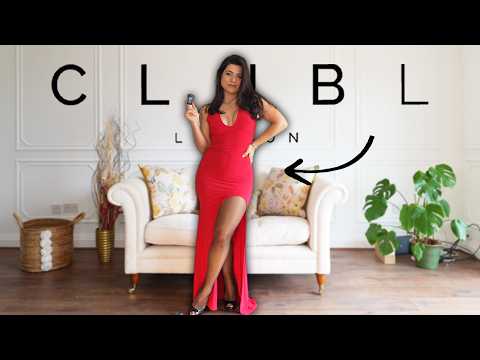 [4K] Club L London ✨Classy Dress & Heels Try On