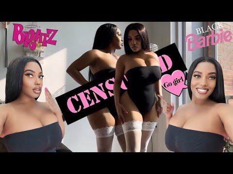 4k transparent stockings try on haul￼ 2024 | Misswandaxo ♡