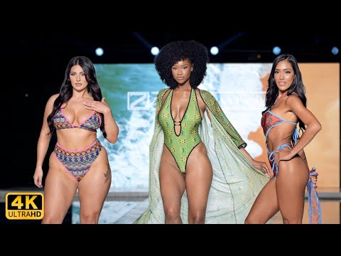 4K ] Zoe's African Fashion Full Show | Miami swim week 2025 | Miami Swim Week®-The Shows