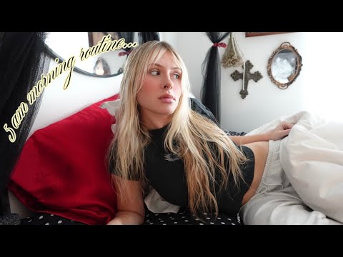 5am MORNING ROUTINE full workout + wellness routine being productive !