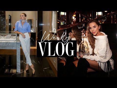 A DAY WITH JIMMY CHOO, MOVING UPDATE & COME SHOPPING WITH ME BOND STREET | VLOG | Laura Blair