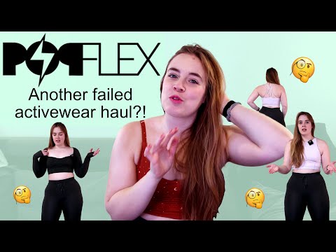 A Disappointing Popflex Active Haul?! | Leggings & Tops | Worth It?!