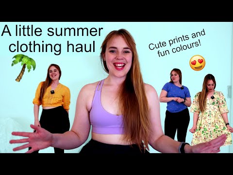 A Little Summer Clothing Haul | Trying On Summer Pieces Ft. Tops & Dresses | Indiska & Cotton Club