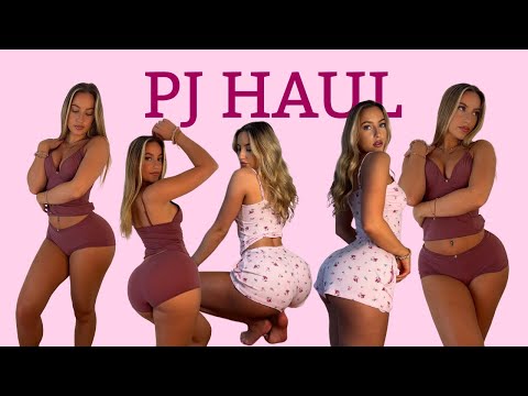 a super fun PJ haul 🫶🏼