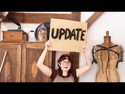 A very fancy 'Updates' video (patreon, mental health & knickknacks)