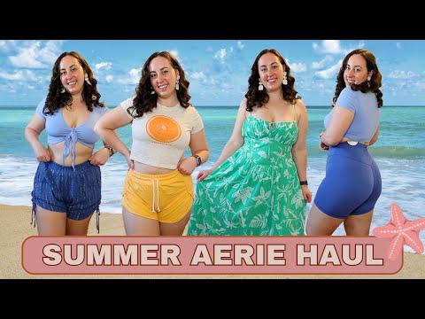Aerie Summer Try On Haul | Dresses, Shorts, Sets, and More!