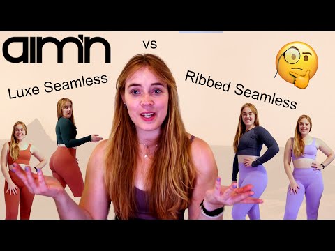 Aim'n | Ribbed Or Luxe Seamless – What Is Better? | Fabric Comparison