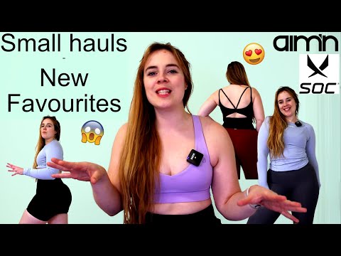 Aim'n & SOC Small Haul Try On & Review | Shorts & Tops Ft. Some New Favourites! | Shape Seamless!