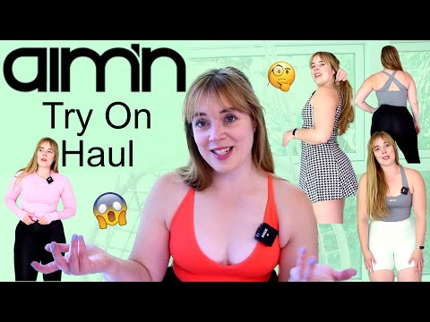 Aim'n Sportswear Try On & Review | Favourites, Essentials, Sense & More! | New Pepita Print!