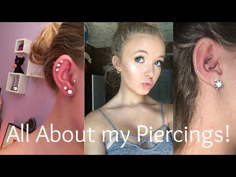 ALL ABOUT MY 11 PIERCINGS