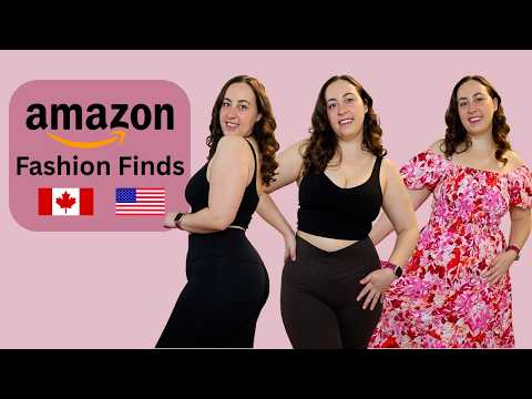 Amazon Fashion Try On Haul | Amazon Canada + USA | Leggings, Flares, and Dresses