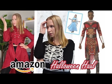 AMAZON HALLOWEEN COSTUME HAUL * Honest Review *