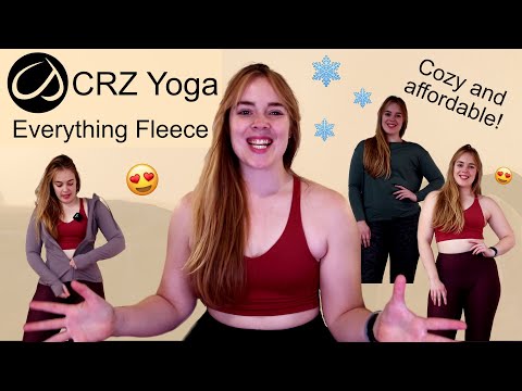 Amazon Must Have Leggings For Cold Weather x CRZ Yoga | Everything Fleece | Black Friday Deals