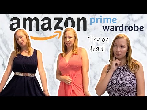 AMAZON PRIME WARDROBE DRESS HAUL *Try on Haul & Review*