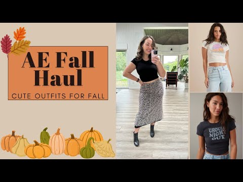 American Eagle Fall Haul | Buffy the Vampire Slayer Inspired Fall Outfit