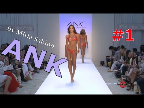 ANK by Mirla Sabino SWIMWEAR – Mercedes-Benz Swim Fashion Week 2013 Bikini Swimsuit show | EXCLUSIVE