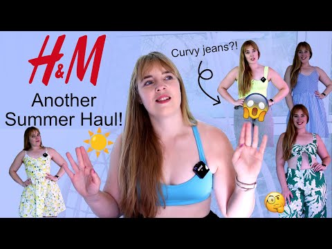 Another Huge H&M Summer Haul | Must Haves For August | Try On & Review
