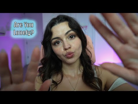 Are You Lonely? I'll Keep You Company💕 | Barely Audible & Inaudible Whispers Personal Attention ASMR