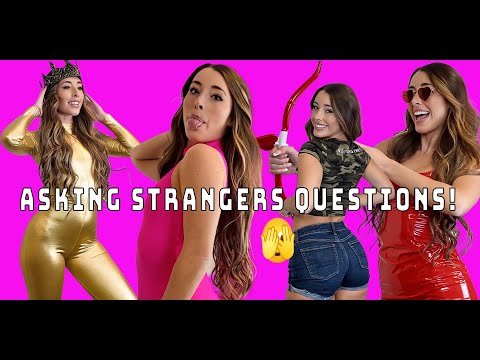 Asking Stangers Questions + Photoshoot BTS!