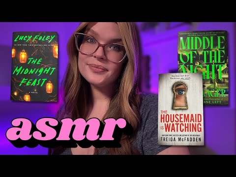 ASMR Book Haul ✨ Book tapping & close whispers