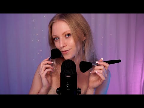 ASMR *Click* Let Me Tingle You To Sleep (Brushing, Breathing & Blowing)