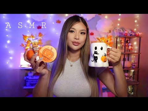 ASMR | Cozy Fall Pampering Session 🍂🕯️Skincare, Haircare & Personal Attention