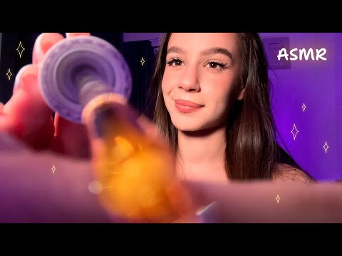ASMR ✨ The best VISUAL TRIGGERS for Sweet Sleep 3🌙 (eye exam, measurements, coconut, hand movements)