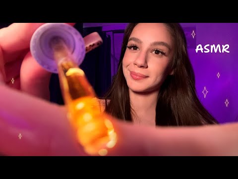 ASMR ✨ The Most Tingling VISUAL TRIGGERS for Sweet Sleep 4🌙 (eye exam, measurements, hand movements)