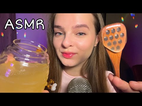 ASMR ⭐️ Honey Dipper Eating Sounds to Help You Sleep🍯