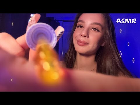 ASMR EYE CLEANING 👀 The best visual triggers for sweet sleep 😴 (mouth sounds, flashlight, tingles) 🔦