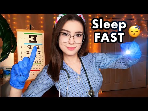 ASMR Eye Exam ⚡ FAST & AGGRESSIVE 👁️✨ Light Tests for Sleep