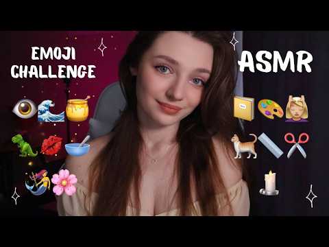 ASMR 🎧 Emoji Challenge 💋
