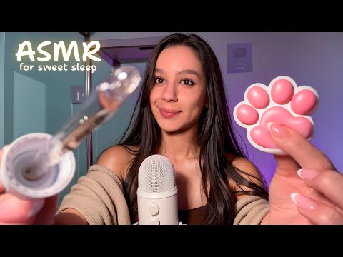 ASMR 💤 I promise you will get tingles and fall asleep 😴 (inaudible whisper, measurements, tapping)