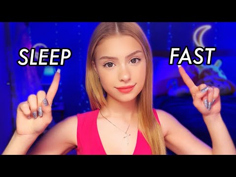 ASMR FALL ASLEEP in 10 MINUTES or LESS 👀 ASMR FOR SLEEP! Light Test, FOCUS, Chaotic, or 5 Minutes💤