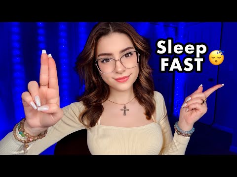 ASMR Fall Asleep in 10 Minutes OR LESS 👀😵 SLEEP FAST, Light Triggers 💤