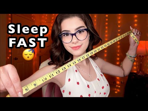 ASMR Fast & Aggressive Measuring You! 📐 Personal Attention for Sleep 😴