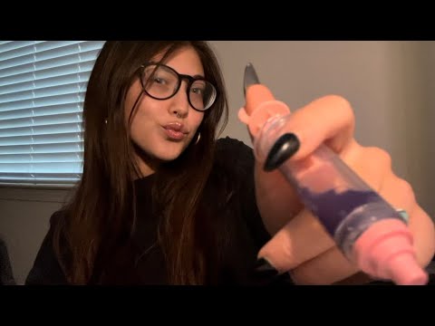 asmr- FAST AND AGGRESSIVE lip injections 💋(sketchy)