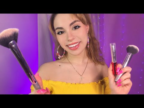 ASMR Fast AND Aggressive MAKEUP Application 💄 Personal Attention, Doing your Makeup, Layered Sounds