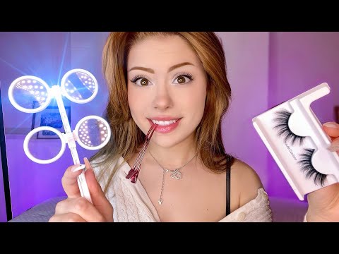 ASMR FAST & CHAOTIC Personal Attention FOCUS ⚡ Doctor, Makeup, Face Exam Roleplay, Light Test