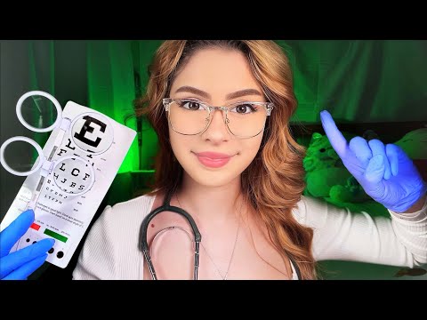 ASMR FASTEST Cranial Nerve Exam Doctor Roleplay EVER ⚡️Medical Examination, Eye, Light, Ear Test
