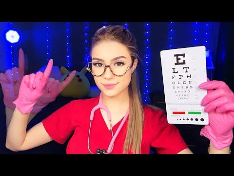 ASMR FASTEST Nurse Exam EVER ⚡ Fast & Aggressive ASMR, Medical Roleplay,  Cranial Nerve⚡