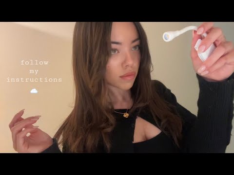 ASMR Follow My Instructions For Relaxation ☁️